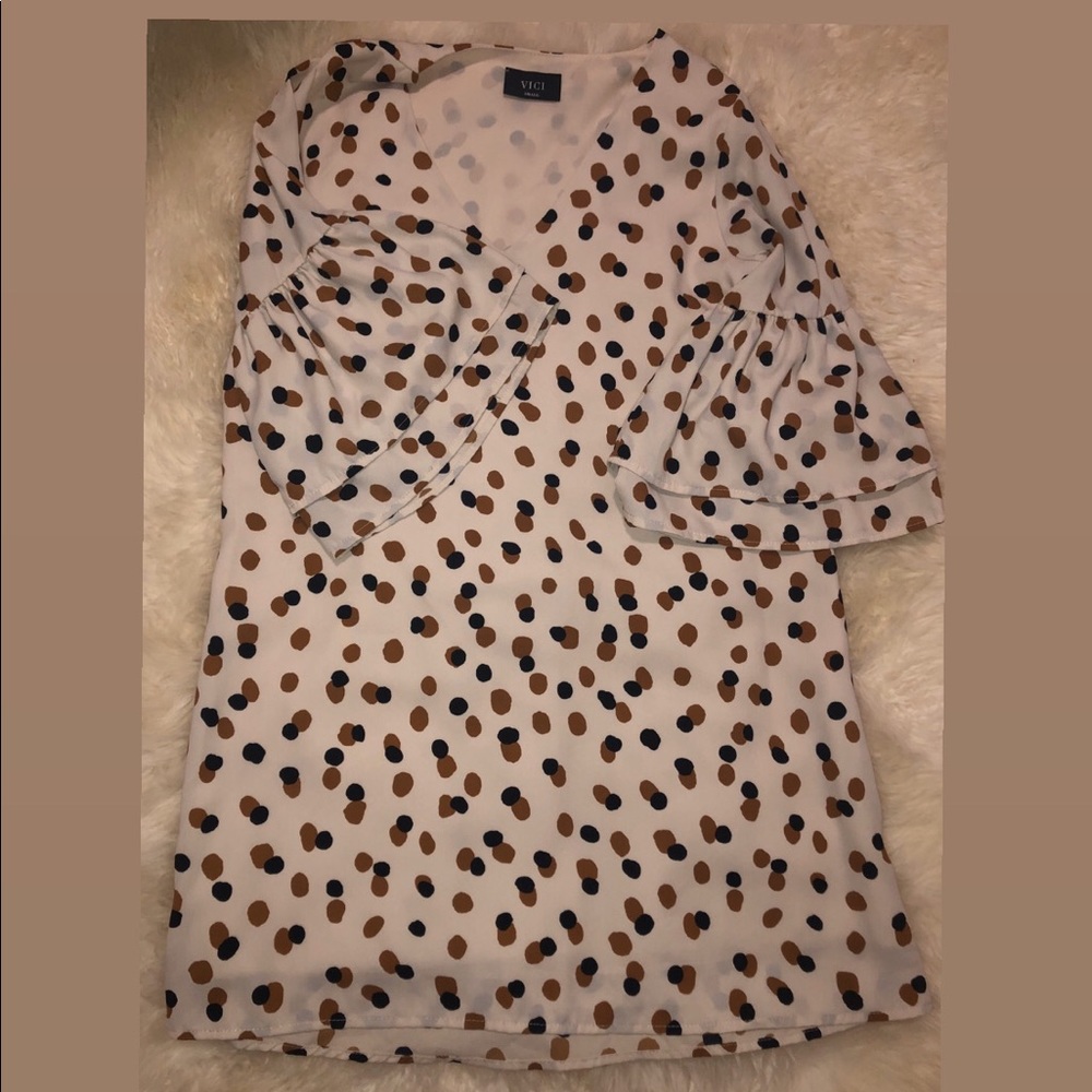 Vici Polka Dot Tyche Dress.